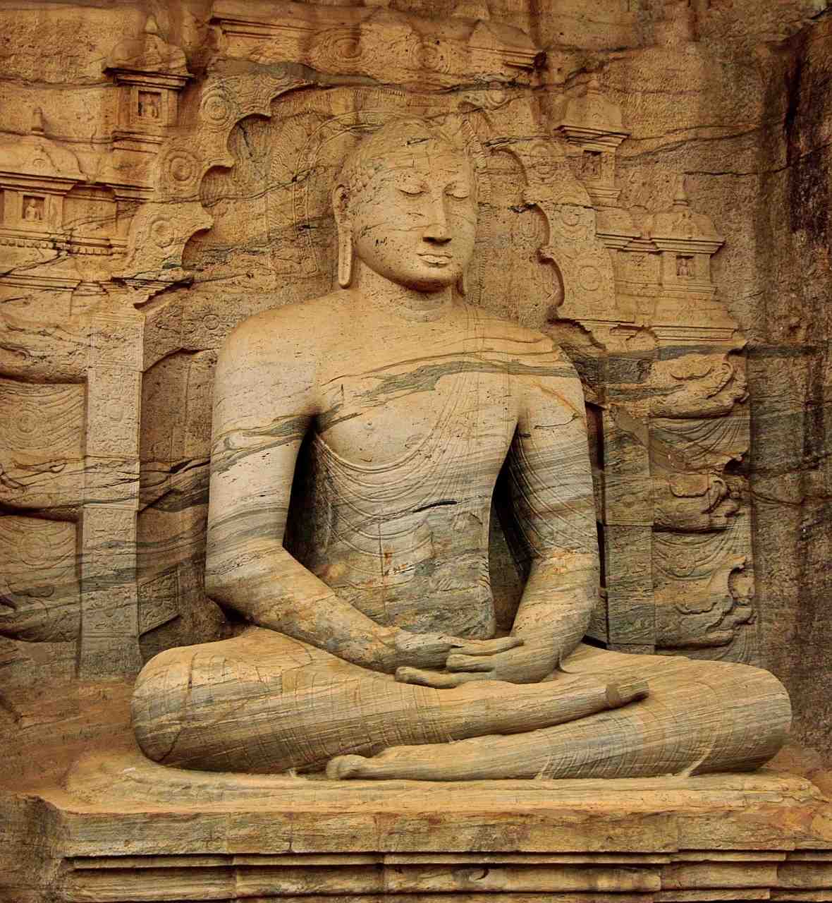 sri lanka, bouddha, statue